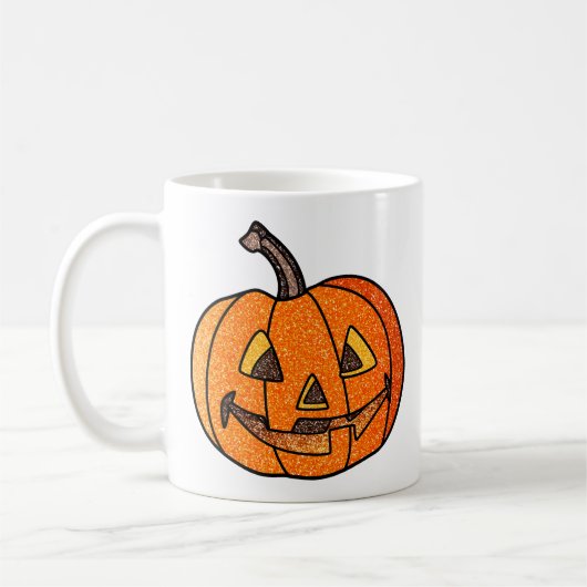 Mug Parties scintillant Jack O'Lantern (Gauche)