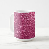 Mug Parties scintillant Luxe Glam rose (Devant gauche)