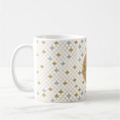 Mug Parties scintillant Mermaid Blue Gold Sparkle (Gauche)