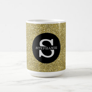 Mug Parties scintillant métallique tendance or Lumière