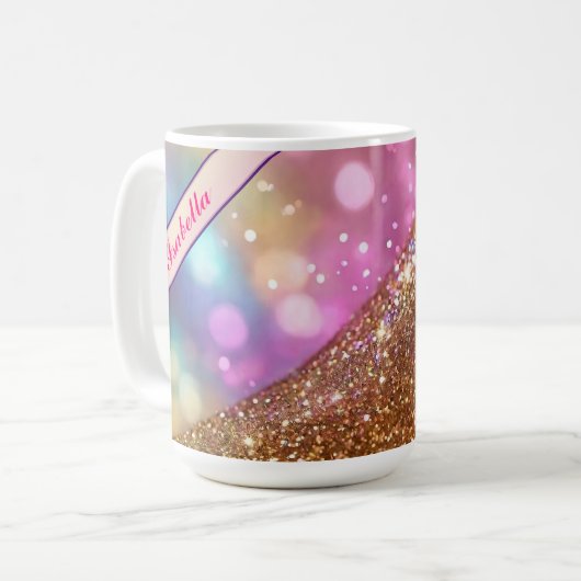Mug Parties scintillant Opal Collection Holographique  (Devant gauche)