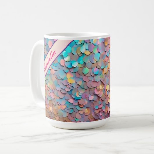 Mug Parties scintillant Opal Holographie Collection mo (Devant gauche)