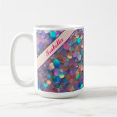 Mug Parties scintillant Opal Moderne Collection Hologr (Gauche)
