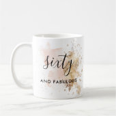Mug Parties scintillant Or Rose 60 Et Fabuleux 60E Ann (Gauche)