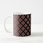 Mug Parties scintillant or rose forme Rhomboid (Gauche)