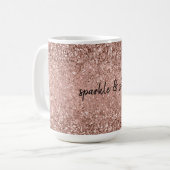 Mug Parties scintillant or Rose Glam (Devant gauche)
