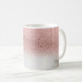 Mug Parties scintillant or Rose tendance, Argent - Per (Devant droit)