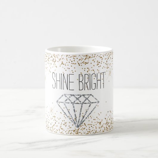 Mug Parties scintillant or Silver Diamond brillant (Centre)