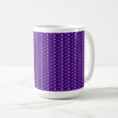Mug Parties scintillant pourpre de la boue (Devant droit)