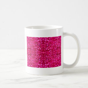 Mug parties scintillant rose chaud