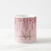 Mug Parties scintillant rose chic Monogramme OtterBox  (Centre)