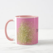 Mug Parties scintillant rose or brillant (Gauche)