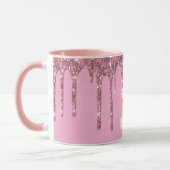 Mug Parties scintillant roses (Gauche)