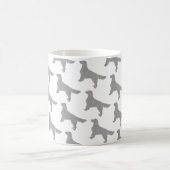 Mug Parties scintillant Silver Golden Retriever Motif (Centre)