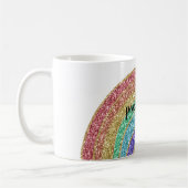 Mug Parties scintillant Sparkle Gold Rainbow (Gauche)