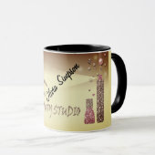 Mug Parties scintillant Styliste cheveux brillant cise (Devant droit)