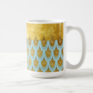 Mug Parties scintillant Turquoise bleu brillant Balanc
