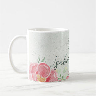 Mug Parties scintillant verte douce et rose Sweet sixt