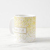 Mug Parties scintillantes d'or (Devant gauche)