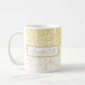 Mug Parties scintillantes d'or (Gauche)