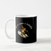 Mug Partir pour causer un chahut Drôle de grenouille s (Gauche)