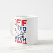 Mug Partir Pour Regarder Le Softball (Devant gauche)