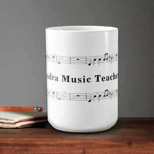 Mug Partition de musique