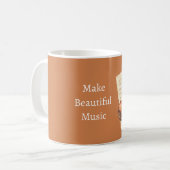 Mug Partition de musique pour violon (Devant gauche)