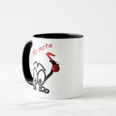 Mug Partition musicale Partition enseignant musicien c (Devant gauche)