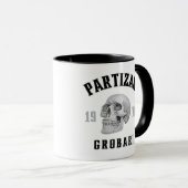 Mug Partizan Grobari 1970 (Devant droit)