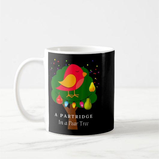 Mug Partridge In A Pear Tree Twelve Days Of Christmas (Gauche)