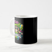 Mug Party animals baseball ice cream drip funny monkey (Devant gauche)