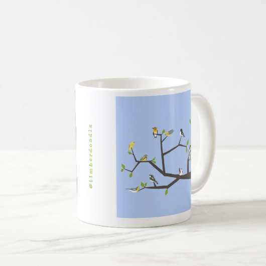 Mug Paruline (Devant droit)