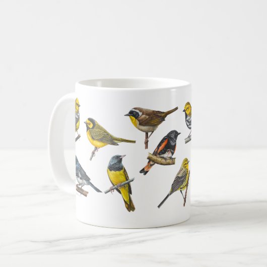 Mug Paruline (Devant gauche)