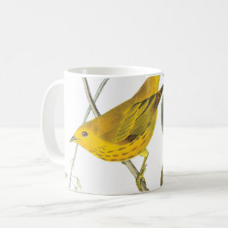 Mug Paruline jaune par Audubon