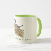 Mug Paruline Turquoisine superbe (Devant droit)