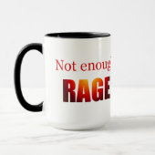 Mug Pas assez de rage (Gauche)