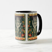 Mug ‘Pas assez de sensation pour cette merde’ Tarot (Devant droit)