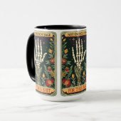 Mug ‘Pas assez de sensation pour cette merde’ Tarot (Devant gauche)