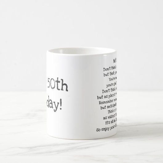 Mug "Pas au-dessus de la colline" (Centre)