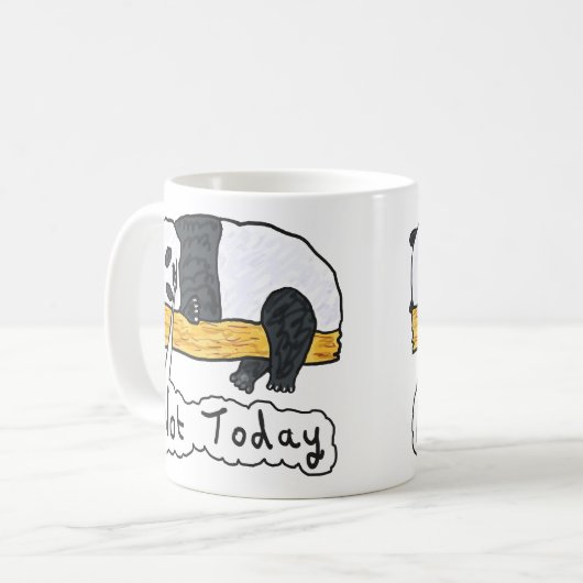 Mug Pas aujourd'hui (Devant gauche)