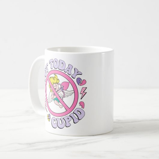 Mug Pas Aujourd'Hui Cupidé (Devant gauche)