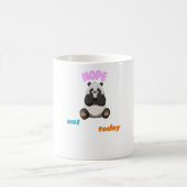 Mug Pas aujourd'hui : Embrassez les Vibes de Panda (Centre)