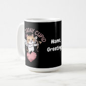 Mug Pas aujourd'hui mignon et mignon anti-Valentin (Devant gauche)