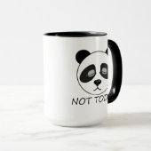 Mug Pas aujourd'hui Panda (Devant droit)