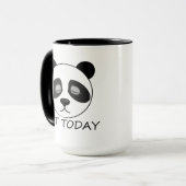 Mug Pas aujourd'hui Panda (Devant gauche)