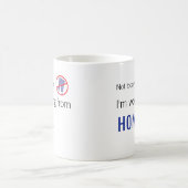 Mug Pas aujourd'hui pantalon ! Je travaille de la (Centre)