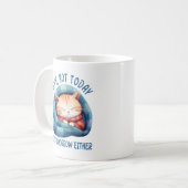 Mug Pas aujourd'hui, pas demain - Introververted Humou (Devant gauche)