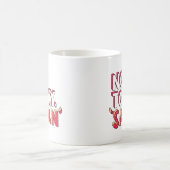 Mug Pas aujourd'hui Satan Cartoon (Centre)