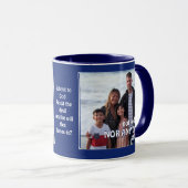 Mug PAS AUJOURD'HUI SATAN | Résister Au Diable | Photo (Devant droit)